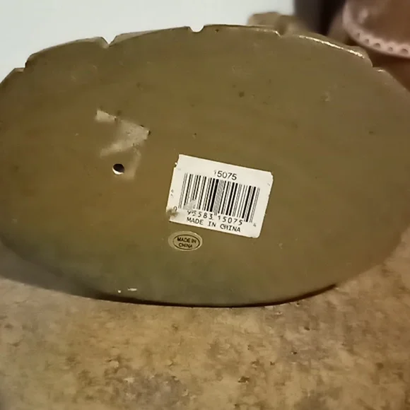 Vintage Faux Bronze Wood Carved Garden Statue 1970-80's Boy & Girl Kissing - Picture 7 of 7